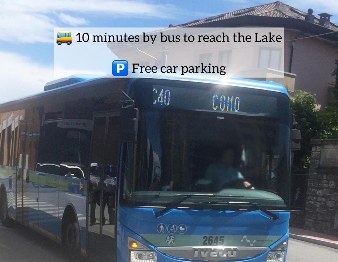 B&B La Corte And Home Restaurant - Free Parking - 10 Minutes To The Lake And Centre Como Exterior foto